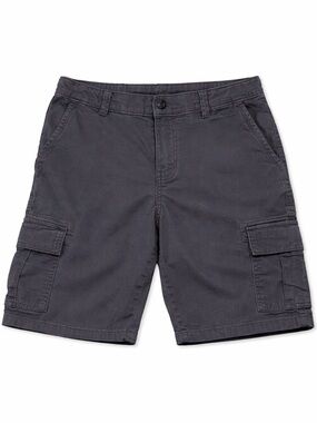 Boys Cargo Shorts Gray Size 14 Thereabouts Utility Pockets School Casual